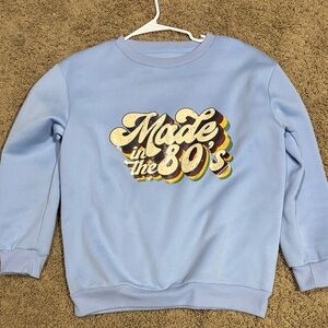 Blue 'Made in the 80's' Men's Sweater
